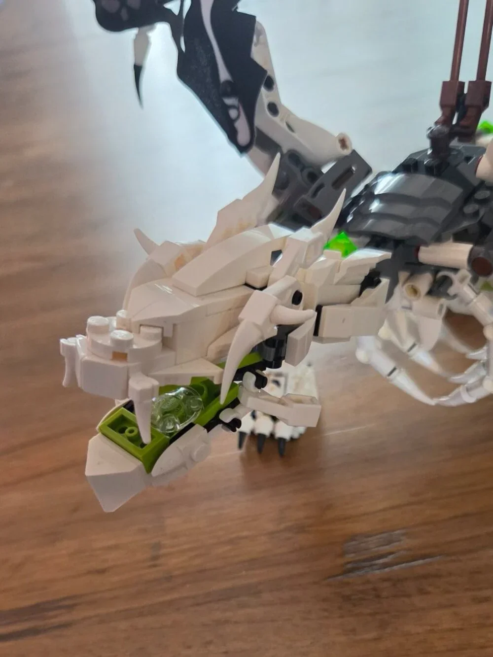 LEGO 71721 Skull Sorcerer's Dragon Ninjago Incomplete